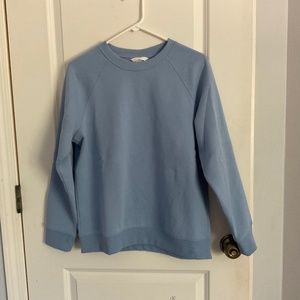 H&M plain light blue sweatshirt